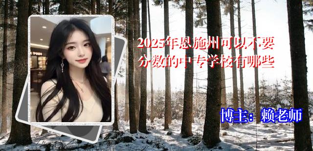 2025年恩施州可以不要分数的中专学校有哪些