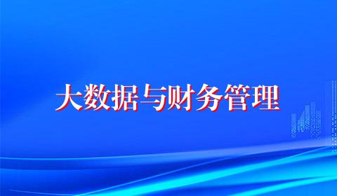 大数据与财务管理