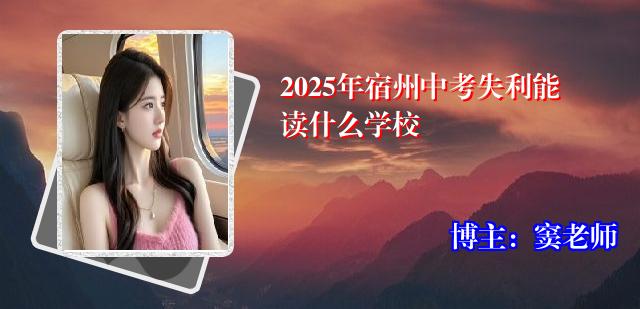 2025年宿州中考失利能读什么学校