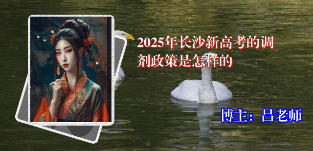 2025年长沙新高考的调剂政策是怎样的