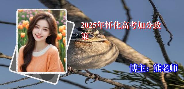 2025年怀化高考加分政策