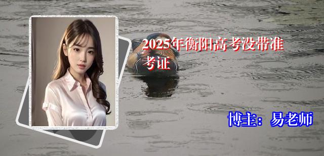 2025年衡阳高考没带准考证