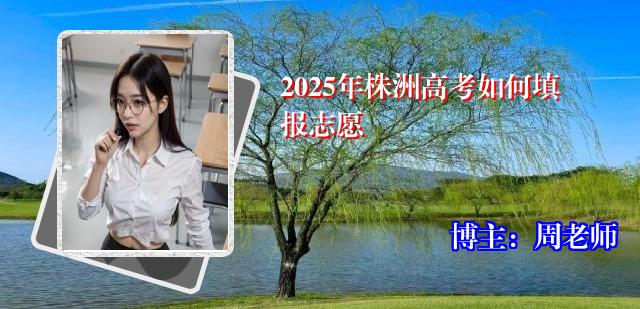2025年株洲高考如何填报志愿