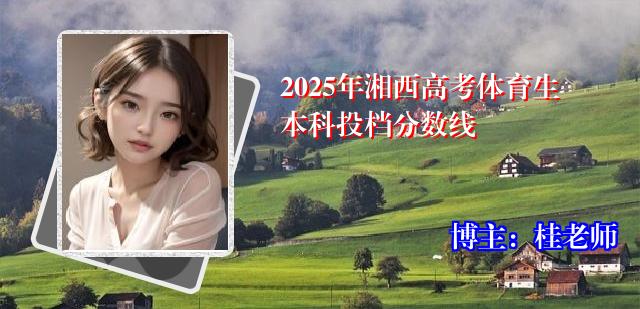 2025年湘西高考体育生本科投档分数线