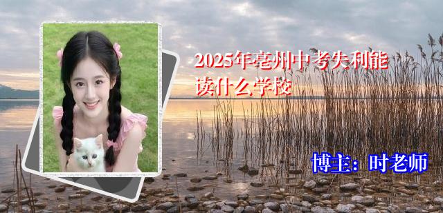 2025年亳州中考失利能读什么学校