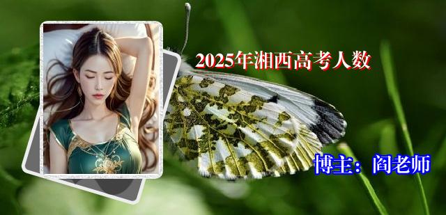 2025年湘西高考人数