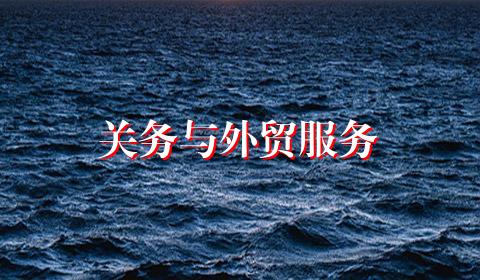 关务与外贸服务