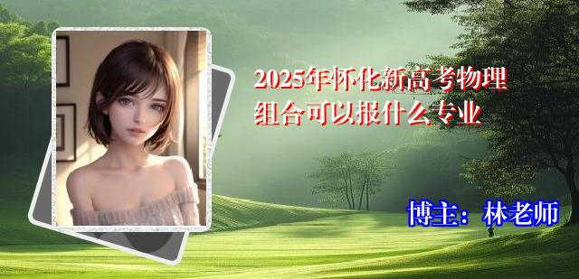 2025年怀化新高考物理组合可以报什么专业