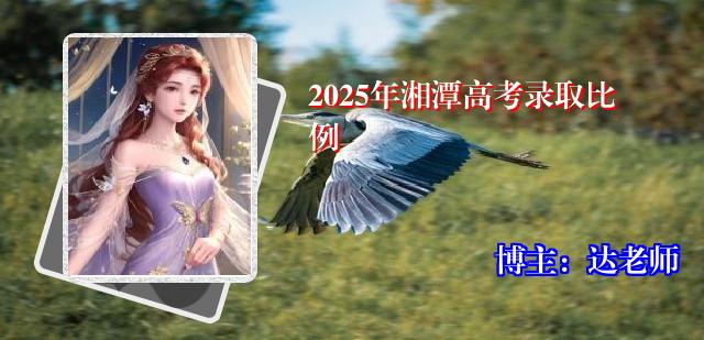 2025年湘潭高考录取比例