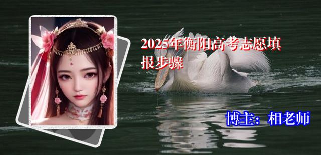 2025年衡阳高考志愿填报步骤