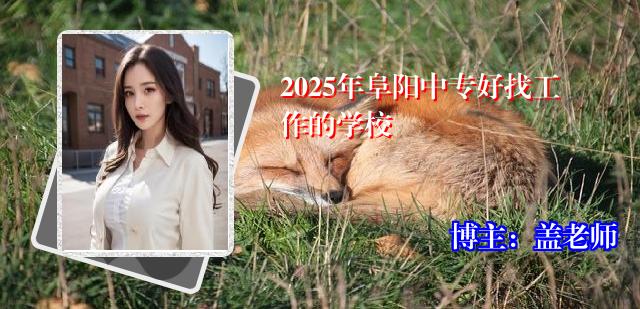 2025年阜阳中专好找工作的学校