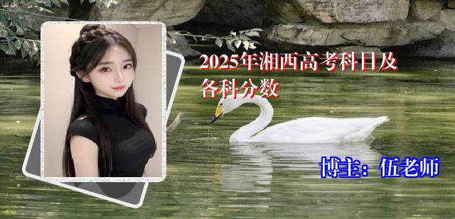 2025年湘西高考科目及各科分数