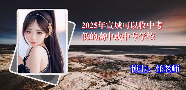 2025年宣城可以收中考低的高中或中专学校