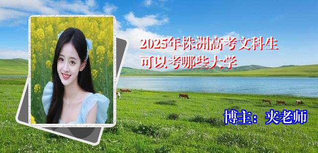 2025年株洲高考文科生可以考哪些大学