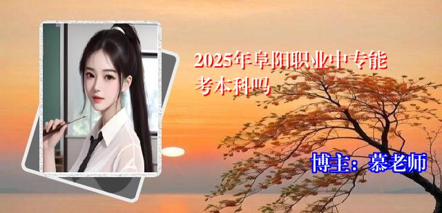 2025年阜阳职业中专能考本科吗
