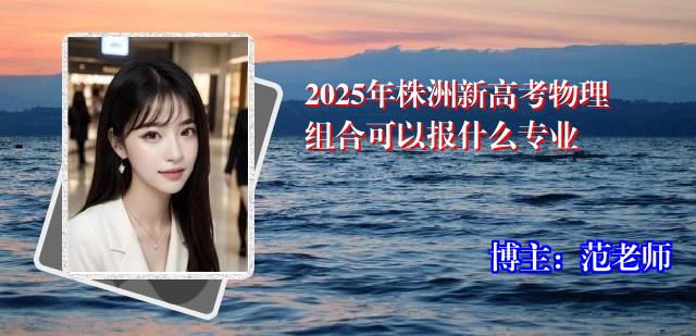 2025年株洲新高考物理组合可以报什么专业