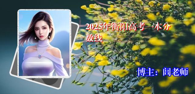 2025年衡阳高考一本分数线