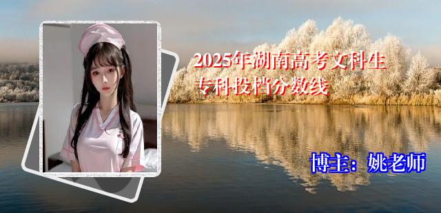 2025年湖南高考文科生专科投档分数线