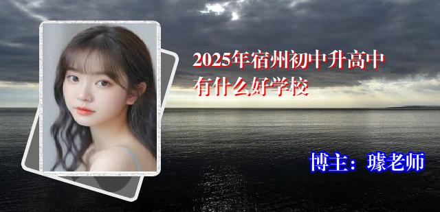 2025年宿州初中升高中有什么好学校