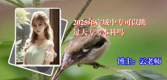 2025年宣城中专可以跳过大专考本科吗