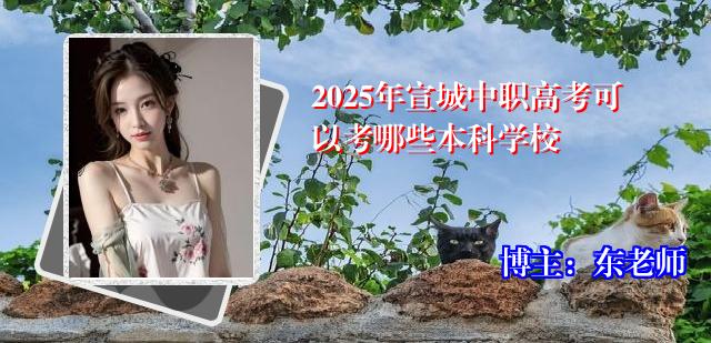 2025年宣城中职高考可以考哪些本科学校