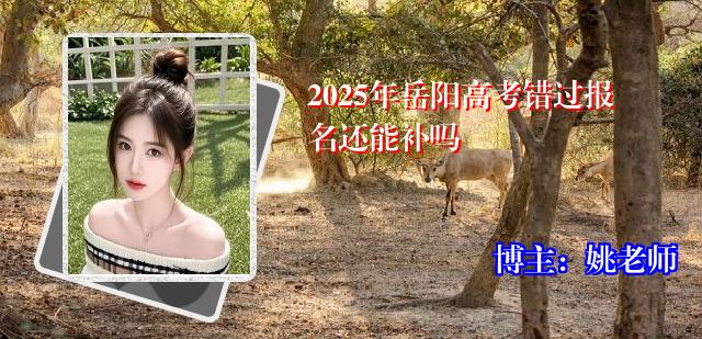 2025年岳阳高考错过报名还能补吗