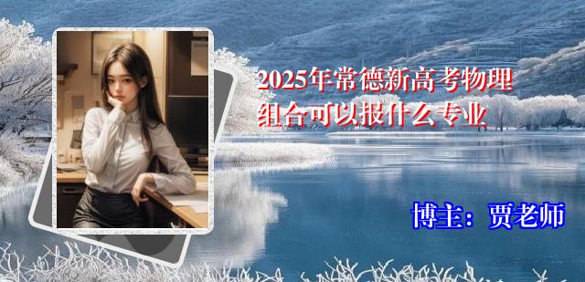 2025年常德新高考物理组合可以报什么专业