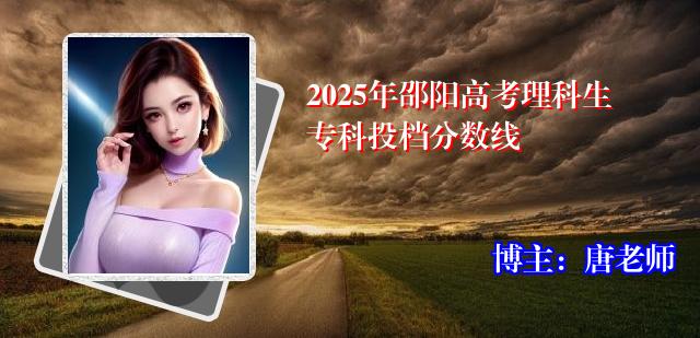 2025年邵阳高考理科生专科投档分数线