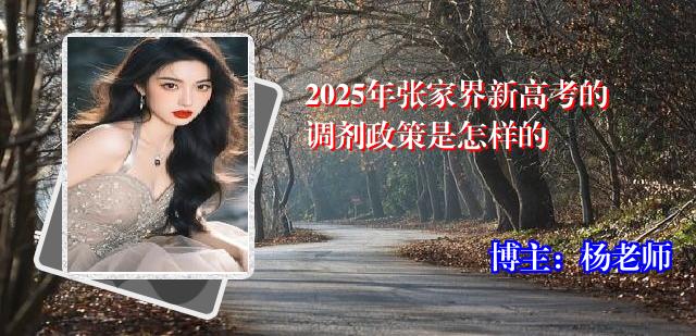 2025年张家界新高考的调剂政策是怎样的