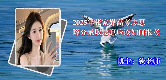 2025年张家界高考志愿降分录取志愿应该如何报考