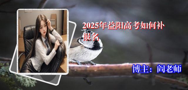 2025年益阳高考如何补报名