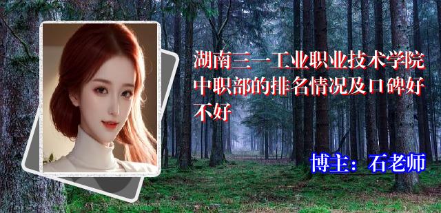湖南三一工业职业技术学院中职部的排名情况及口碑好不好