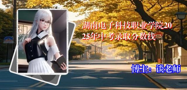 湖南电子科技职业学院2025年中考录取分数线
