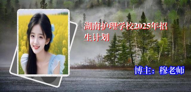 湖南护理学校2025年招生计划