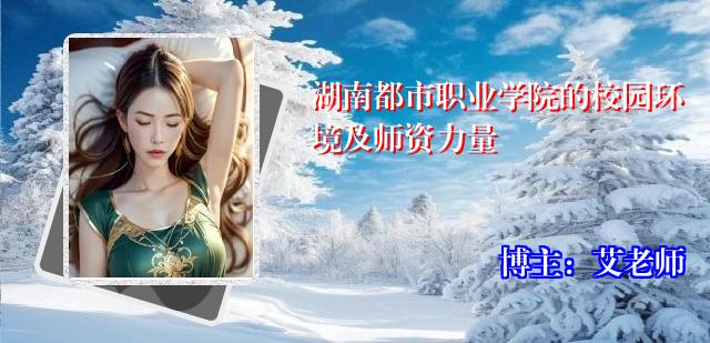 湖南都市职业学院的校园环境及师资力量