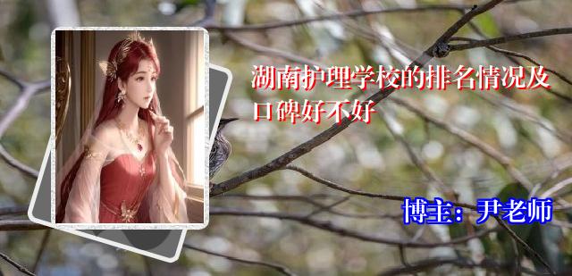 湖南护理学校的排名情况及口碑好不好
