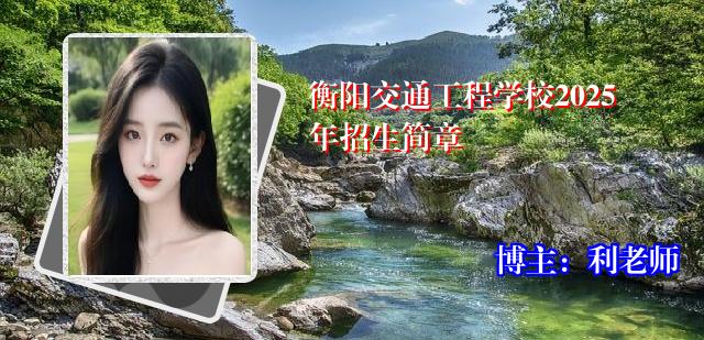 衡阳交通工程学校2025年招生简章