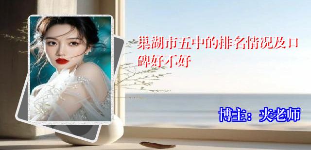 巢湖市五中的排名情况及口碑好不好