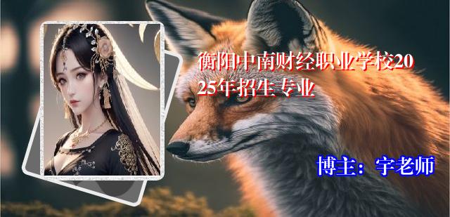 衡阳中南财经职业学校2025年招生专业