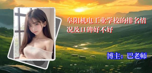 阜阳机电工业学校的排名情况及口碑好不好