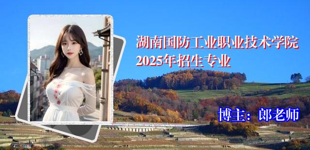 湖南国防工业职业技术学院2025年招生专业