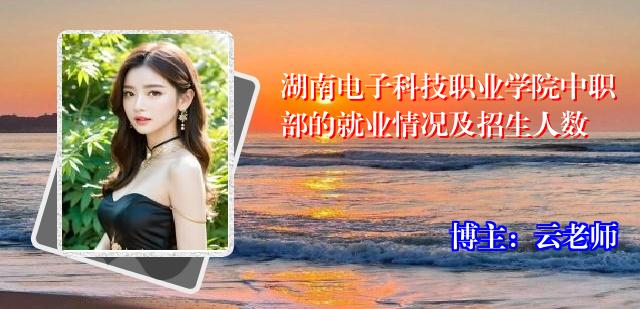 湖南电子科技职业学院中职部的就业情况及招生人数