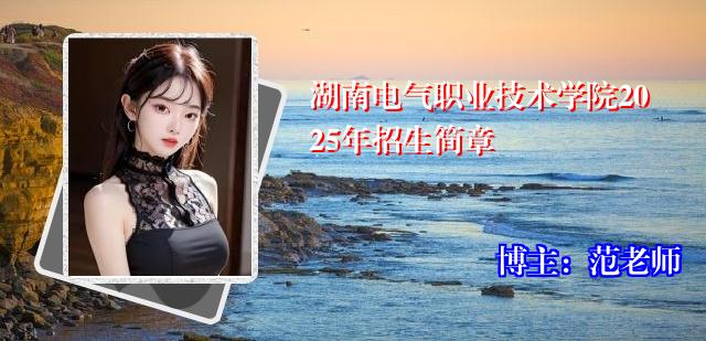 湖南电气职业技术学院2025年招生简章