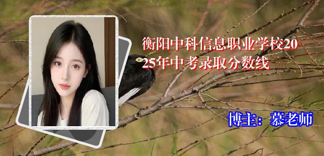 衡阳中科信息职业学校2025年中考录取分数线