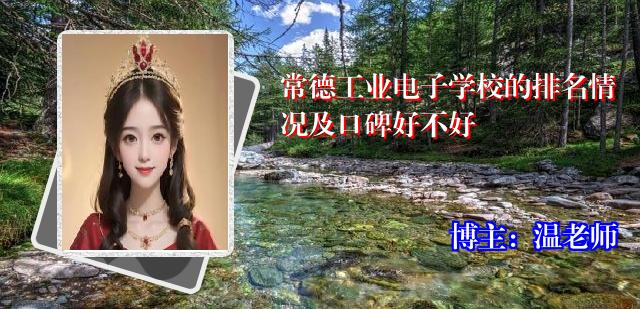 常德工业电子学校的排名情况及口碑好不好