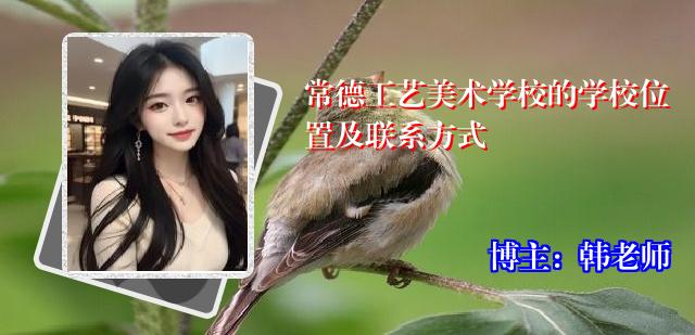 常德工艺美术学校的学校位置及联系方式