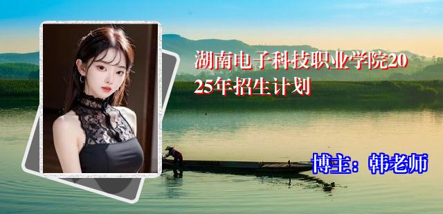 湖南电子科技职业学院2025年招生计划