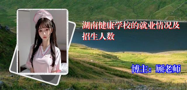 湖南健康学校的就业情况及招生人数
