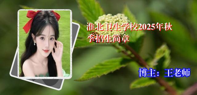 淮北卫生学校2025年秋季招生简章
