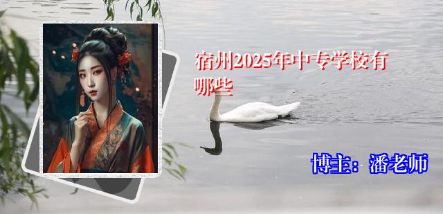 宿州2025年中专学校有哪些